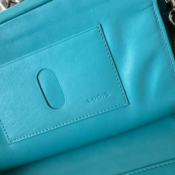 Lodis Tri-Fold Multi-Color Clutch Bag - Picture 5 of 8